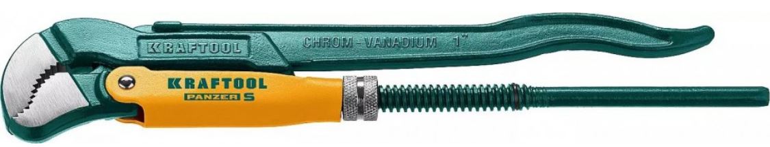 

Ключ Kraftool Panzer-S 2733-10_z02 Kraftool трубный, №1, изогнутые губки, Panzer-S