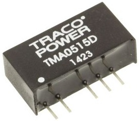 Изображение товара Преобразователь TRACO POWER TMA 0515D для встроенной электроники