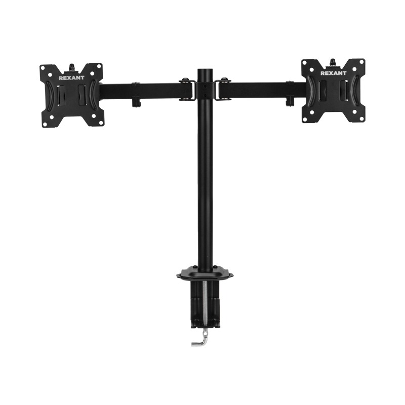 

Кронштейн Rexant 38-0356 для двух мониторов 13"-32", одно колено настольный, серия офис, 38-0356