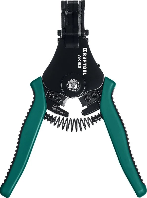 

Стриппер Kraftool АК-62 22681 Kraftool полуавтоматический, 0.5-6мм2, АК-62