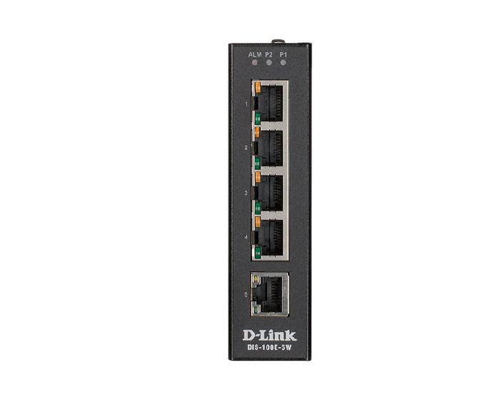 

Коммутатор промышленный неуправляемый D-link DIS-100E-5W/A1A 5x10/100Base-TX, DIS-100E-5W/A1A