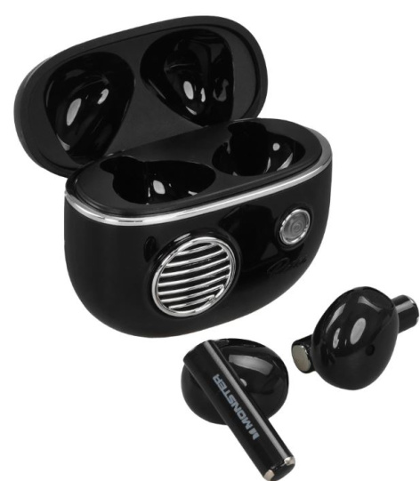 Изображение товара Беспроводные наушники Monster N-lite 213 TWS Bluetooth 5.4 черный