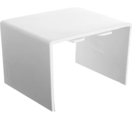 Изображение товара Соединитель кабельных каналов Промрукав PR08.2871 белый IP20 40x50x60 мм