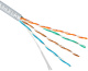 фото Кабель витая пара U/UTP 5e кат. 4 пары Cabeus UTP-4P-Cat.5e-SOLID-LSZH-GY-20