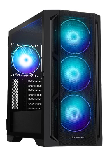 

Корпус eATX Chieftec APEX LUMO GA-01B-L-OP без БП, боковая панель из закаленного стекла, 2*USB 3.0, USB Type-C, APEX LUMO