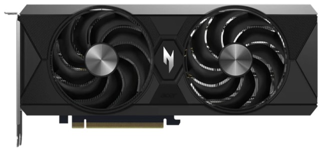 

Видеокарта PCI-E Acer Arc B580 NITRO OC (DP.Z4BWW.P01) 12GB GDDR6 192bit 5nm 2740/19000MHz HDMI 3*DP, Arc B580 NITRO OC (DP.Z4BWW.P01)