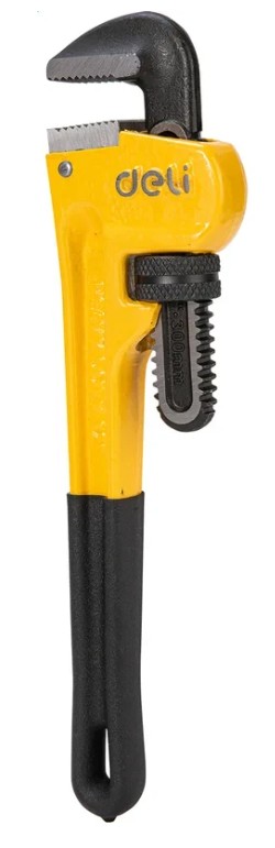 

Ключ Deli DL2512 трубный Стиллсона 265мм, максимальное открытие 42мм, Cr-Mo + углеродистая сталь, DL2512