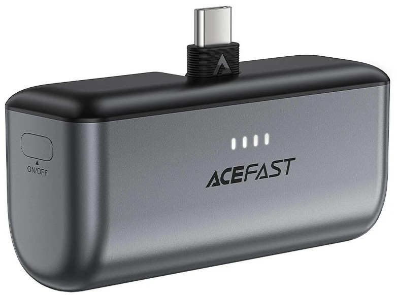 

Аккумулятор внешний портативный ACEFAST M9 5000мАч PD20W Portable charging power bank цвет: черный, M9