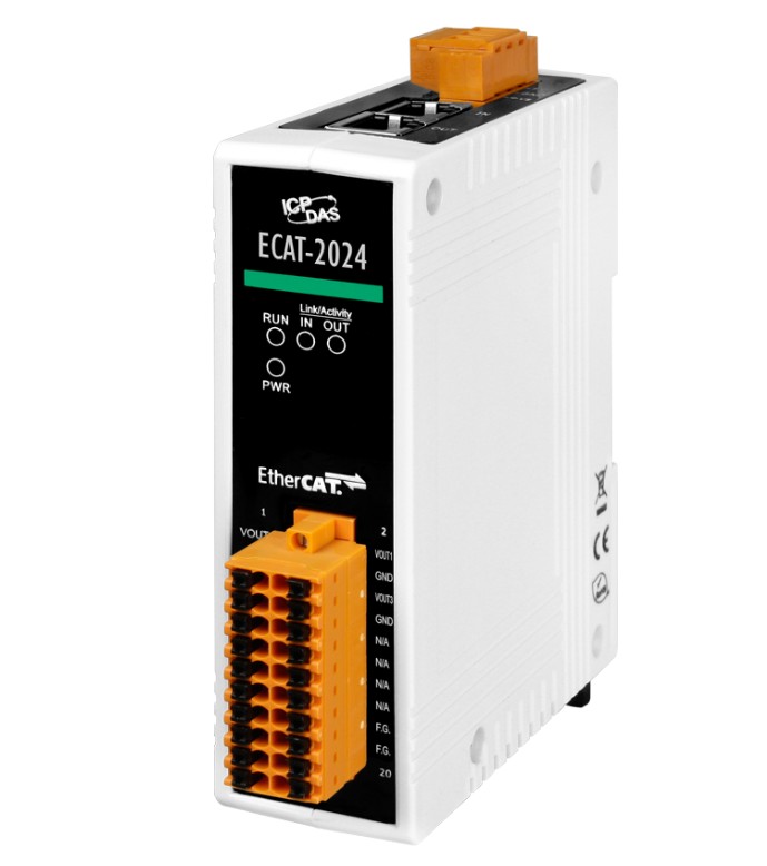 

Модуль ICP DAS ECAT-2024 CR EtherCAT Slave I/O Module with Isolated 4-ch AO (RoHS), ECAT-2024 CR