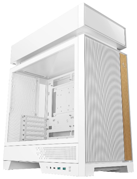 

Корпус ATX Deepcool CL660 WH белый, без БП, боковая панель из закалённого стекла, 2*USB 3.0, USB Type-C, CL660 WH