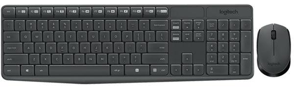 фото Клавиатура и мышь беспроводной комплект Logitech MK235 в Красноярске