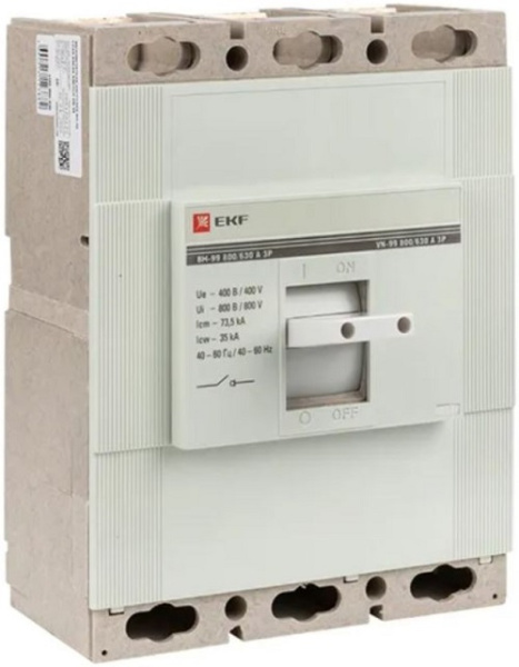 Изображение товара Рубильник EKF sl99-800-630 для промышленных электрических цепей