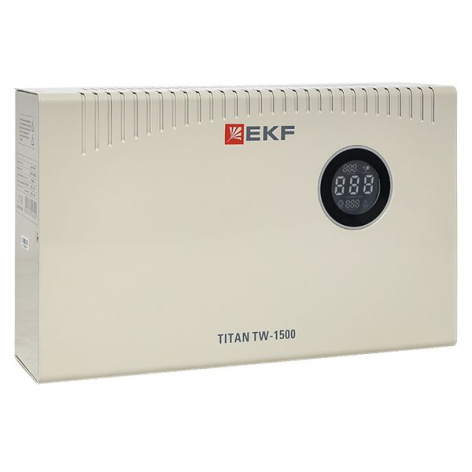 Изображение товара Стабилизатор напряжения EKF stab-TW-1500 для промышленности 1500 ВА