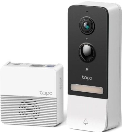 

Звонок дверной TP-LINK Tapo D230S1 умный с питанием от аккумулятора, Tapo D230S1