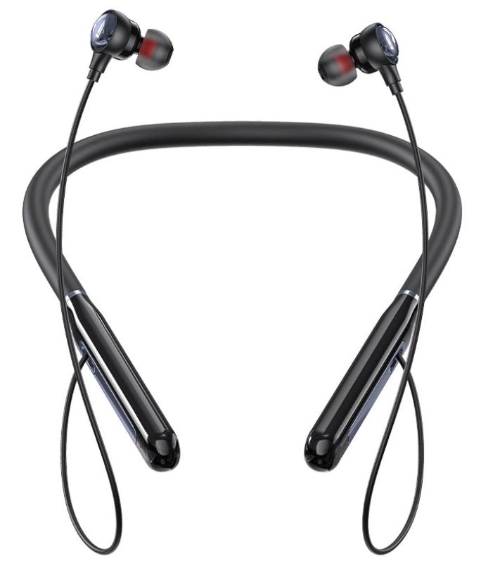 

Наушники беспроводные ACEFAST N5 с шейным ободом Neck Hanging Wireless Earphones. Цвет: черный, N5