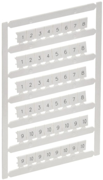 Изображение товара Маркеры ARMAFIX IEK для клеммных колодок, комплект 48 шт