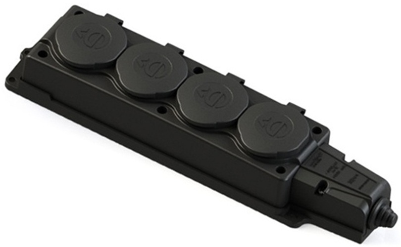 фото Колодка Systeme Electric MST4104BK