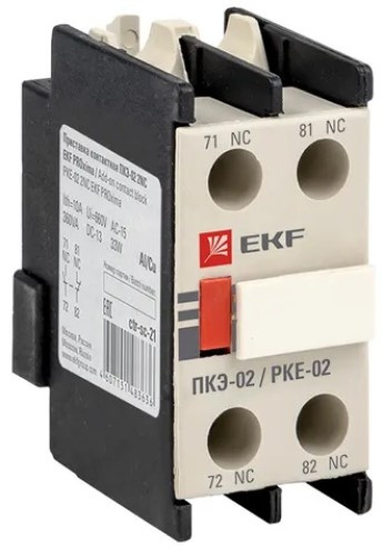 фото Приставка доп. контакты  EKF ctr-sc-21 в Красноярске