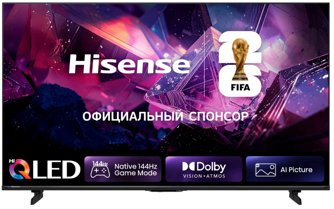 

Телевизор Hisense 75E7S PRO 75", QLED, Ultra HD, ADS, QLED/DLED, 4K 48-144Hz VRR, 2K 48-288Hz VRR, Smart TV (HomeOS U9), Wi-Fi, DVB-T2/T/C/S2/S, FreeS, 75E7S PRO