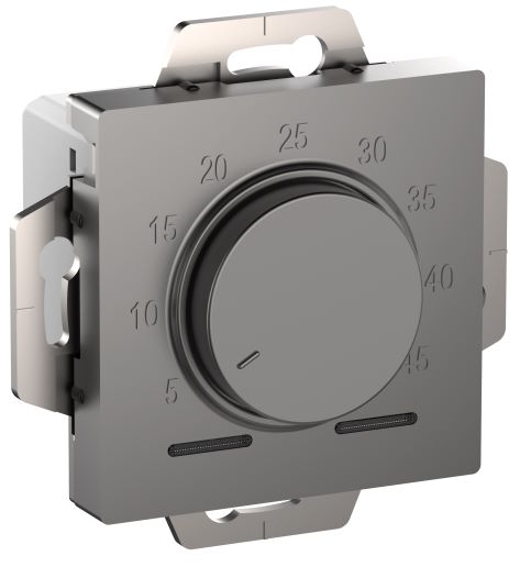 

Термостат Systeme Electric ATN000935 AtlasDesign электронный для теплого пола с датчиком, 10A, механизм, Сталь, ATN000935