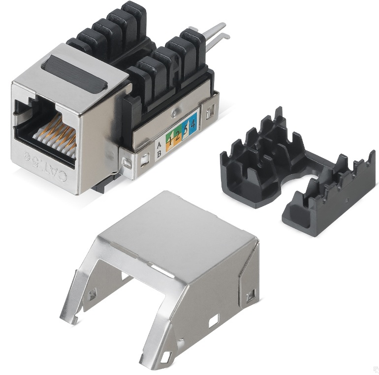 фото Модуль  Cabeus KJ-RJ45-Cat.5E-SH-90