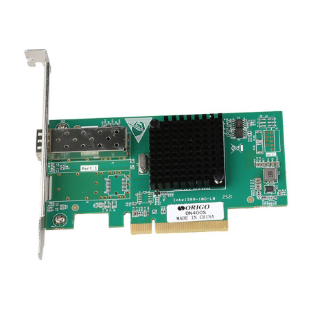 Изображение товара Адаптер ORIGO ON400S/A1A PCI-E x8 для SFP SFP+ с Intel JL82599EN