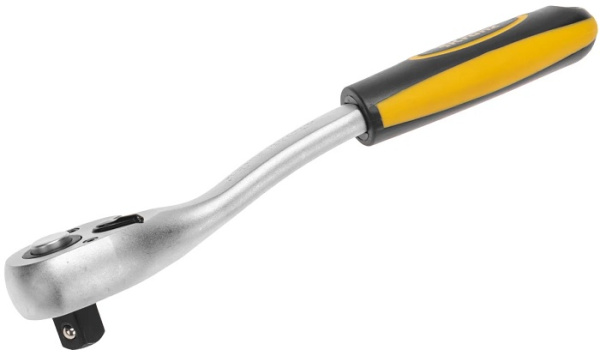 Изображение товара Ключ-трещотка KRANZ KR-12-8401 для торцевых головок, 260 мм, 72 зуба