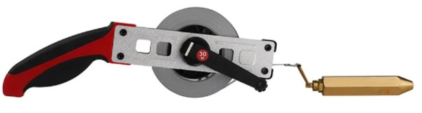 Изображение товара Строительная рулетка AMO Р30Н3Г 30 м, обрезиненный корпус