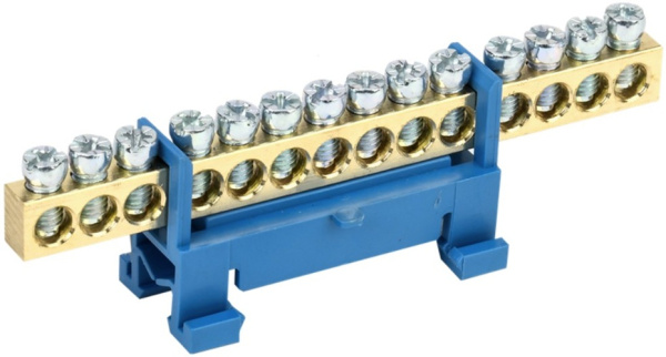 Изображение товара Шина IEK YNN10-69-14P-K07 для щитового оборудования 14 контактов