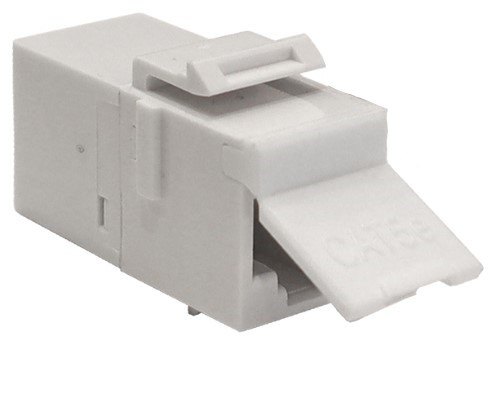 Изображение товара Повторитель Lanmaster LAN-KCP45U5E-WH для RJ-45 с поддержкойкат.5E