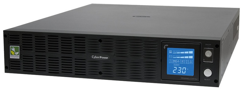 

Источник бесперебойного питания CyberPower PR3000ELCDRT2U 3000VA/2250W + Сетевая карта CyberPower RMCARD205, PR3000ELCDRT2U