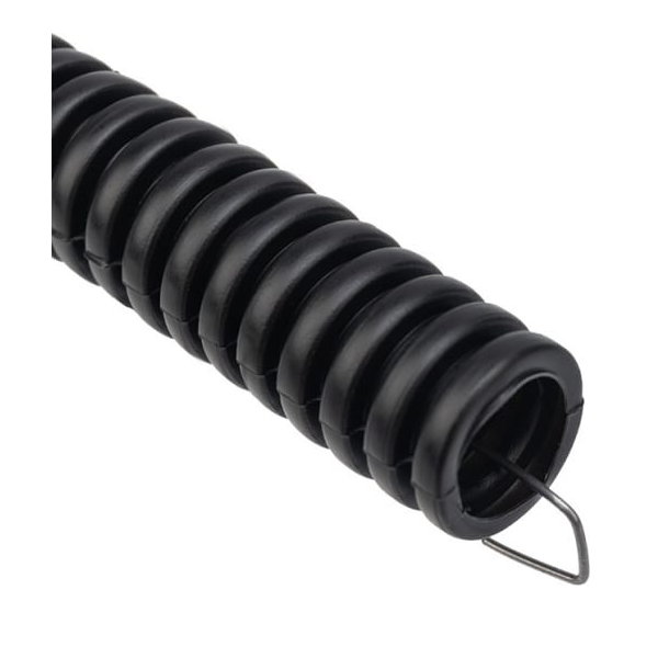 

Труба гофрированная Rexant 28-0020-50 из ПНД, с зондом, черная, диам. 20мм (бухта 50 м/уп), 28-0020-50