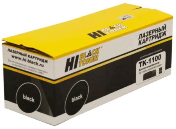 Изображение товара Тонер-картридж Hi-Black HB-TK-1100 для Kyocera 2100 страниц черный