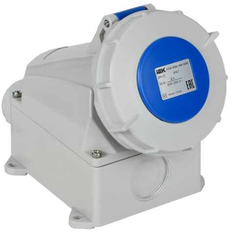 Изображение товара Розетка стационарная наружная IEK PSR11-032-3-0-67