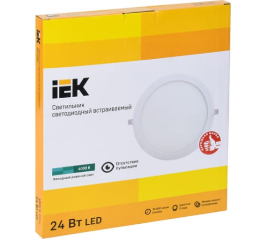 фото Светильник светодиодный IEK LDVO0-1609-1-24-4000-K01 в Уфе