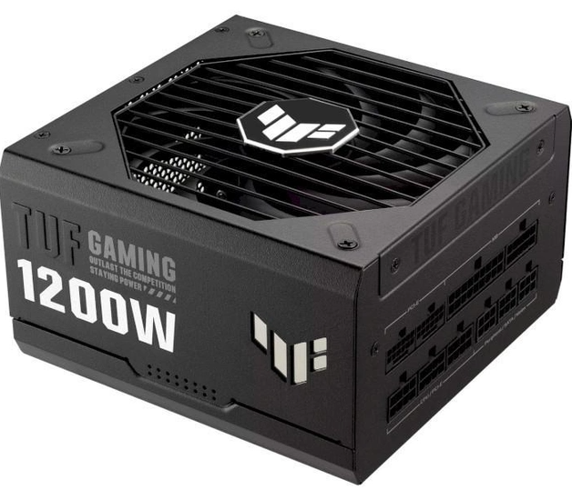 

Блок питания ATX ASUS TUF-GAMING-1200G 90YE00S0-B0NA00 1200W, 80Plus Gold, 135mm fan, full modular (ATX 12V 3.0), TUF-GAMING-1200G