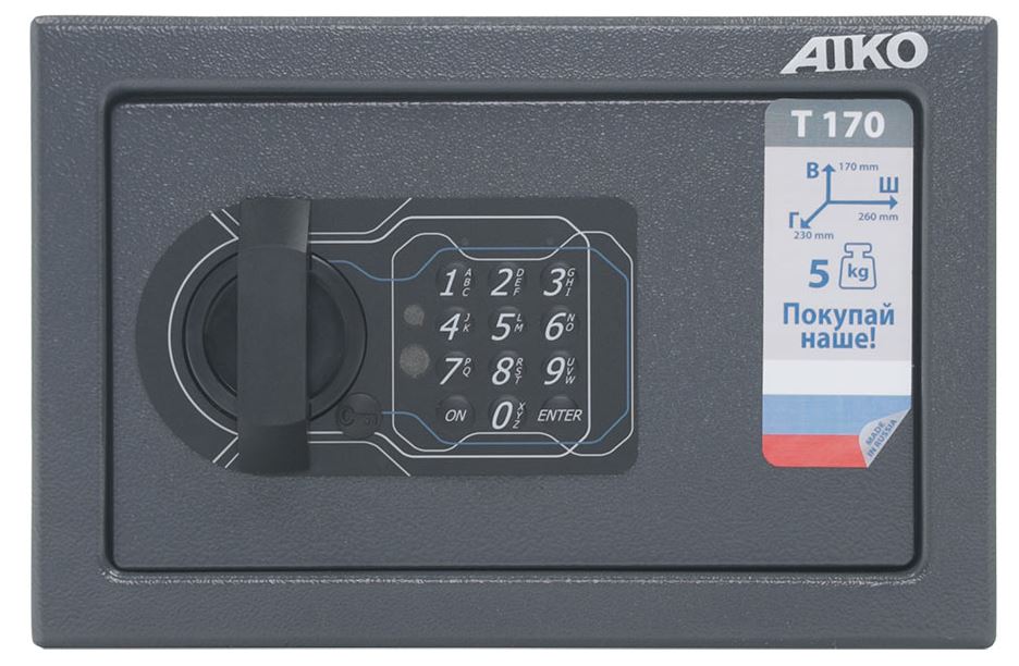 

Сейф Aiko T-170 EL S10399210614, T-170 EL