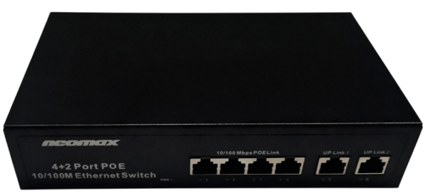 Изображение товара Neomax NMS 106PoE 100 S неуправляемый PoE коммутатор 6 портов