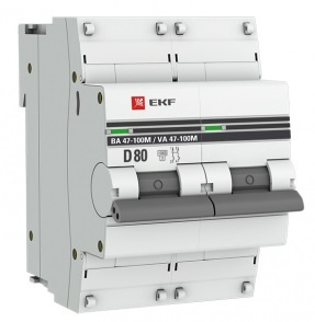 фото Автоматический выключатель  EKF mcb47100m-2-80D-pro в Красноярске