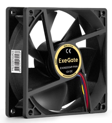 

Вентилятор для корпуса Exegate EX09225S4P-PWM EX297050RUS 92x92x25 mm, 2000 rpm, 40CFM 26dBa, 4-pin PWM, EX09225S4P-PWM