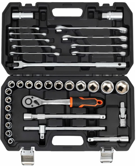 Изображение товара Набор инструментов Gigant GAS-1/2-35 для автомобиля и ремонта 35 предметов