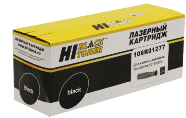 Изображение товара Тонер картридж Hi-Black 701010126 черный совместимый Xerox WC 5016 5020