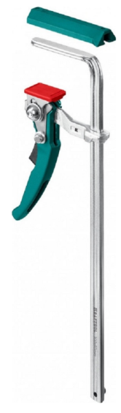 Изображение товара Струбцина Kraftool KLT-300 - надежный инструмент для фиксации и ремонта