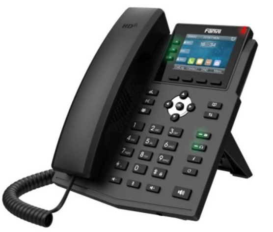 Изображение товара VoIP телефон Fanvil X3U с 6 линий и внутренней связью