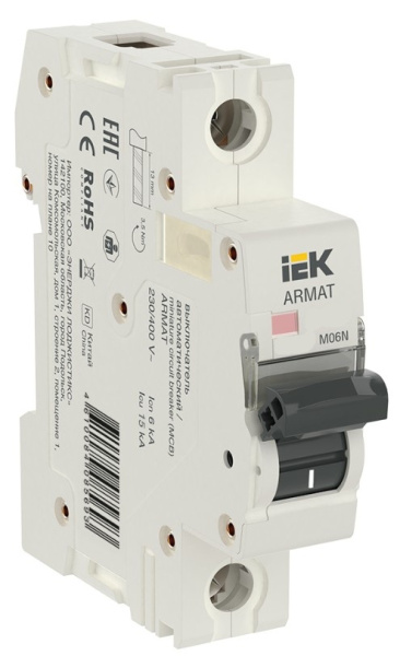 Изображение товара Автоматический выключатель IEK AR-M10N-1-D032