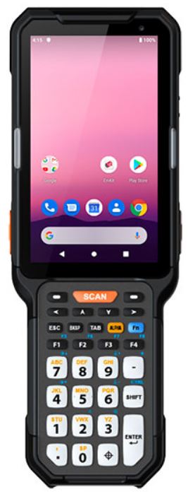 

Терминал сбора данных PointMobile PM451 P451G6IB4DJERC EX30 2D дальнобойный от 10см до 20 метров, 4GB/64GB, WiFi/BT, NFC, GSM/LTE, GPS, Function-Numer, PM451