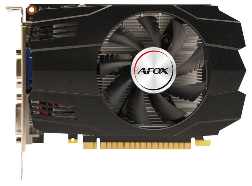 

Видеокарта PCI-E Afox GeForce GTX 750 TI (AF750TI-4096D5H5-V3) 4GB GDDR5 128bit 28nm 1020/5400MHz VGA DVI HDMI, GeForce GTX 750 TI (AF750TI-4096D5H5-V3)