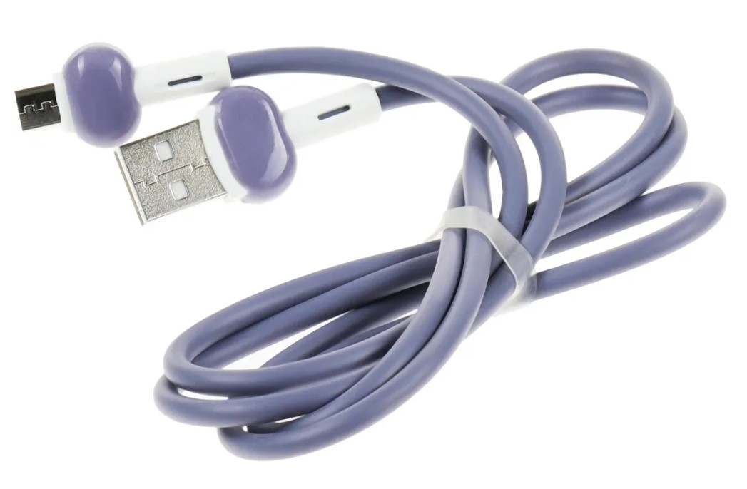 

Кабель интерфейсный Red Line Candy УТ000021987 USB/micro USB, фиолетовый, Candy