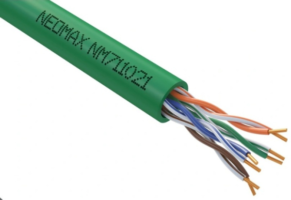 Изображение товара Кабель витая пара U/UTP 5e кат. 4 пары Neomax NM711021