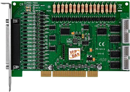 

Плата ICP DAS PISO-730AU CR Universal PCI Bus, 32-channel isolated digital I/O & 32-channel TTL digital I/O board. (current sourcing) (RoHS) Includes, PISO-730AU CR
